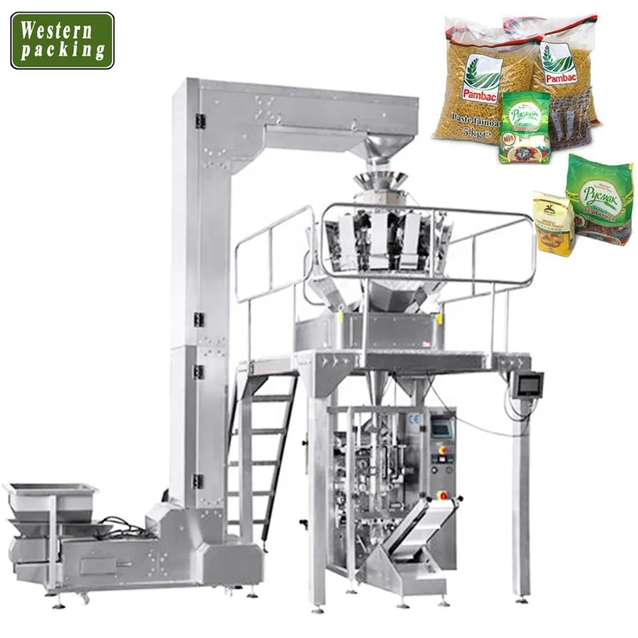 Màquina d'embalatge d'aliments en gra