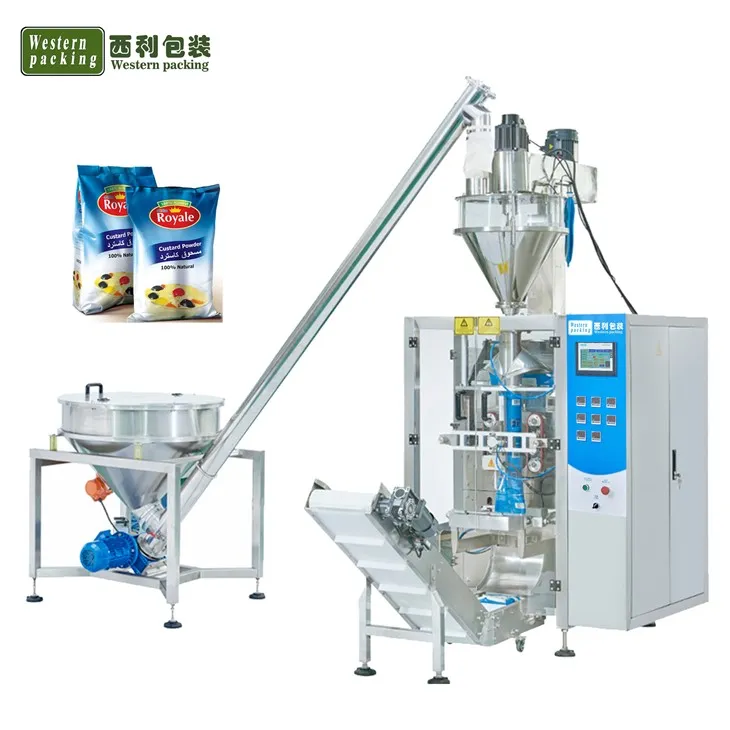 Màquina d’emplenament i embalatge de pols